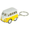 Přívěsek na klíče 5cm Volkswagen mikrobus kov, zpětný chod, 4barvy