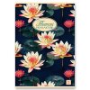 Školní sešit PIGNA Nature Flowers - A5, čistý, 40 listů, mix motivů