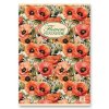 Školní sešit PIGNA Nature Flowers - A5, čistý, 40 listů, mix motivů