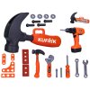 Vrtačka na baterie s nářadím 24ks v kufříku ve tvaru kladiva