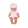 Miminko s čepičkou růžové 22 cm
