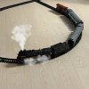 Elektrický vláček s realistickou parní lokomotivou se zvukovými a kouřovými efekty
