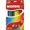 KORES trojhranné pastelky KOLORES 36 ks