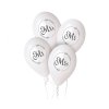 Balónek svatební 13" 4ks Mr & Mrs