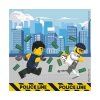 Ubrousky 33 x 33 cm 20 ks Lego City