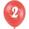 ARPEX balónek potisk "2" 3 ks K7899