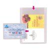 pouzdro pvc transparentni 96 x 126 mm e