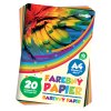 slozka barevneho papiru a4 80g 20 listu 10 barev