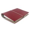 diar filofax a5 domino cerveny