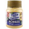 acr barva na textil 37ml metallic gold