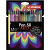 fixy stabilo pen 68 arty sada 18 ks