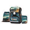 Oxybag Školní  sada set 10ks PREMIUM Auto batoh, penál, sáček a doplňky  vhodný i pro prvňáčky 0-81624/010