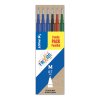 napln gumovaci pilot frixion 0 7 mm 6 ks modra cerna cervena zelena