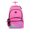 skolni batoh na koleckach milan 25 l serie sunset ruzovy