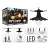 party osvetleni retez 6 led svitidel tepla bila delka 5 5 m