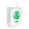 papirova taska 22x10x26 cm bila s potiskem junior