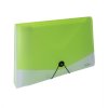 organizer na dokumenty s gumou a4 opaline cira zelena 13kapes