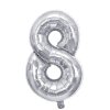 narozeninovy balonek stribrny 40 100 cm cislo 8