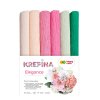 krepovy papir happy color 25x100 cm mix 6 barev elegance