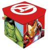 ulozny box s vrchnakom taburetka 2v1 avengers av15229