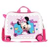 detsky cestovny kufor na kolieskach odrazadlo minnie mouse pink 34l 2399862