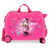 detsky cestovny kufor na kolieskach odrazadlo minnie mouse stickers 34l 23398e1