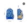 skolni batoh na koleckach milan 25 l serie blue odyssey