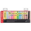 zvyraznovac stabilo boss original 15 ks deskset marker nature pastel neon