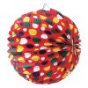 lampion kulaty 26x22 5 cm barevne tecky