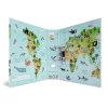 pakovy poradac a4 7cm world map mapa sveta