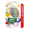 pastelky stabilo easycolors pro levaky 12 ks sada se struhadlem