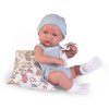 novorozena panenka louie v modrem pyzamu 42 cm