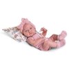 panenka novorozena lua v ruzovem pyzamu 42 cm