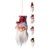 vanocni ozdoba mikulasova hlava s vousy 35 cm na zaveseni 4 varianty cena je za 1 kus