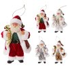 vanocni ozdoba mikulas s rohem 18 cm na zaveseni 4 varianty cena je za 1 kus