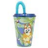 detsky pohar so slamkou bluey 430 ml 50630
