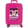 maly kabinovy kufor minnie mouse geometric ruzovy 55x38x20cm 34l 4021145 small