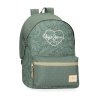 skolsky batoh pepe jeans coralie zeleny s priehradkou na notebook 6022441