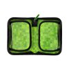 Oxybag Školní sada 5 ks set batoh OXY NEXT Green Cube ve stylu Minecraft, penál, sáček, box, kufr 9-14625/05