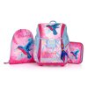 Oxybag Školní sada set 3ks PREMIUM LIGHT Kolibřík s batoh, penál, sáček set vhodný i pro prvňáčky 0-59623