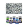 acr barva na textil 37ml glitter silver