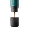 outin nano portable espresso machine teal