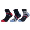 SADA 3 KS PONOŽKY NASA Erv 39268-1 red-blue (Velikost 23-26)