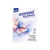 DOPISNÍ PAPÍR barevný LUX 5+10 (Motýl)