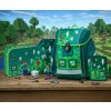 Oxybag Školní set 4ks PREMIUM LIGHT Playworld ve stylu Minecraft sada batoh, penál, sáček, kufr 0-75726/04