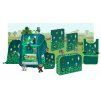 Oxybag Školní set 7ks PREMIUM LIGHT Playworld ve stylu Minecraft sada batoh, penál a doplňky 0-75726/07