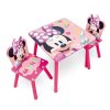 detsky dreveny stolik 2 stolicky minnie mouse wd13978