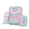 Oxybag Školní set 3ks PREMIUM LIGHT Flowers Květiny sada batoh, penál, sáček 0-90225