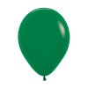 balon solid 25 cm tmave zeleny 100ks
