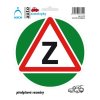 samolepka zacatecnik prumer 13 cm